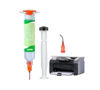 3D Printer Lubricant - Low Noise Precision Syringe Oil, Printer Assembly Grease, Linear Rail and Bearing Lubrication for Engraving Machines, Home DIY Tool for Men Women and Adults