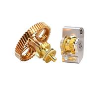 3D Printer Maintenance Gear Set for P2S, All Metal Extruder Parts for Filament Feeding, Repair Workflows, and Upkeep Drive Gear Feed Wheel Feeder Set Replacement Part Printer Service Nylon Carbon TPU