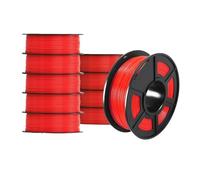3D Printer Markers, 10KG 3D Filament PETG Filament, 10kg 22 Lbs 1.75mm 3D Printer Filament, Good Acid and Alkali Resistance High Transparency(PETG-RED-10kg)
