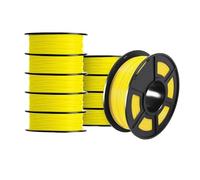 3D Printer Markers, 10KG 3D Filament PETG Filament, 10kg 22 Lbs 1.75mm 3D Printer Filament, Good Acid and Alkali Resistance High Transparency(PETG-YELLOW-10kg)