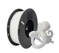 3D Printer Markers, 3D Printer PLA Filament 1KG 1.75mm,3D Printing Material Degradable Eco-Friendly Plastic Standard 1 Rolls(Transparent)