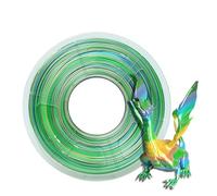 3D Printer Markers, Gradient Rainbow 3D Printer Filament, Silk PLA 1.75mm Sublimation Universe Forest Candy Macaron Series Filaments for 3D Printing(Forest Silk-1kg)