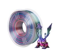 3D Printer Markers, Gradient Rainbow 3D Printer Filament, Silk PLA 1.75mm Sublimation Universe Forest Candy Macaron Series Filaments for 3D Printing(Universe Silk- 1kg)