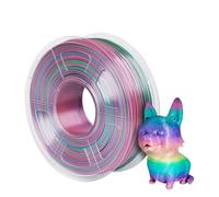 3D Printer Markers, Gradient Rainbow 3D Printer Filament, Silk PLA 1.75mm Sublimation Universe Forest Candy Macaron Series Filaments for 3D Printing(Candy Silk- 500g)