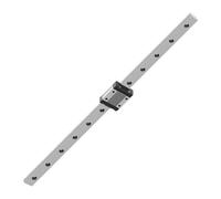 3D Printer MGN 12mm Linear Guide MGN12 L=100 200 300 350 400 500 550 600 700 mm Linear Rail Way + MGN12C/H Linear Black Carriage(MGN 12C,Only 1PCS Carriage)