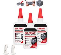 3D Printer Model Glue for PLA ABS & Resin Prints, 3D Print Glue (50ML3PCS)