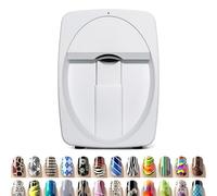3D Printer Nail Art Printer Intelligent Automatic Nail Machine Support WiFi/DIY/USB Portable Mobile Nail Machine for Home Use Nail Salon Lovers