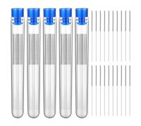 3D Printer Nozzle Cleaning Kit, 100 Pcs 0.4 mm Stainless Steel Nozzle Cleaning Needles for 3D Printing Accessories, Improved Printing Performance
