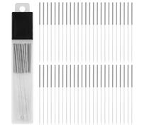 3D Printer Nozzle Cleaning Kit, 30 Pieces 0.4 mm 3D Printer Nozzle Cleaning Needles, Stainless Steel 3D Printer Nozzle Cleaning Kit, 3D Printer Nozzles Cleaning Needle, 3D Printer Accessories