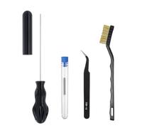 3D Printer Nozzle Cleaning Kit, Mintion 3D Printer Tool Accessories, No Clogger Diameter 1.6 mm x Length 140 mm with Needle Cleaner, 0.35 mm Nozzle Cleaning Needles, for All 1.75 mm 3D Printer Nozzles