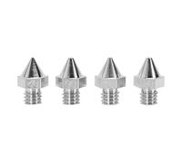 3D Printer Nozzles High Hardness Alloy Nozzle Set 0.2MM 0.4MM 0.6MM 0.8MM Leakproof Design for Raise3D Pro3 E2 Series