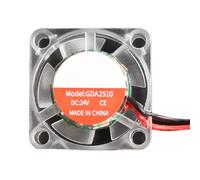 3D Printer Part Hotend Part Upgraded Hydraulic Cooling Fan 2510 3010 4010 12V / 24V XH2.54 Coolers Radiator for 3D Printer Colorful LED Fan