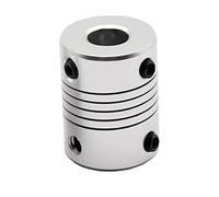 3D Printer Parts Accessories 1pc 3D Printer 5x8x25mm Coupler Stepper Motor Shaft Couplings 11 Sizes Parts(5x6x25mm)