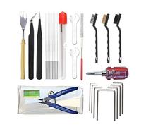 3D Printer Parts Accessories 3D Printer Parts Cleaning Removal Tools Print Finishing Tool For Level Brush Kit
