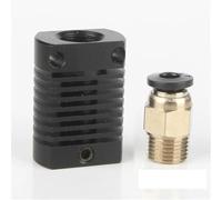 3D Printer Parts/Accessories CR8/CR10 All Metal Heatsink Hot Head Mk8/mk10 Extruder Hotend 1.75MM 3mm Filament For Ender 3 CR10S distinctive(Nero,1 PCS)