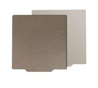 3D Printer Parts Double Sided Textured PEI Powder Coated Spring Steel Sheet Build Plate Hot Bed 220/235/310/410 For Ender 3 (Color : Single-sided, Size : 410X410mm)