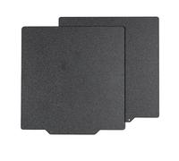 3D Printer Parts Double Sided Textured PEI Powder Coated Spring Steel Sheet Build Plate Hot Bed 220/235/310/410 For Ender 3 (Color : Double-Black, Size : 220X220mm)