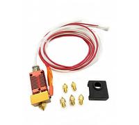 3D Printer Parts Ender 3 Hotend Assembled Ender 3 Pro Extruder Kit 24V 40W with Silicon Cover and 0.4mm Nozzles