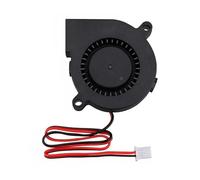 3D Printer Parts Fan 5015 12V/24V Sleeve Bearing Brushless For Reprap I3 DC Cooling Turbo With 30cm Line(5015 12V,5PCs)