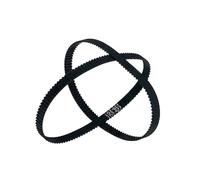 3D Printer Parts GT2 6mm Closed Loop Rubber Timing Belt 162 164 166 168 170 172 174 176 178 180 182 184 186 188 190mm 2GT 1pcs(2GT-162mm)