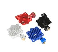 3D Printer Parts Heat Sink Cooling Block V6 Extruder Short Range Hotend 1.75mm Radiator 1pc(Silver)