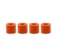3D Printer Parts High Temperature Silicone Solid Spacer Hot Bed Leveling Column 3pcs Long + 1PC Short(4pcs 12mm Brown,2 Set)