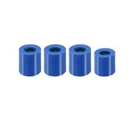 3D Printer Parts High Temperature Silicone Solid Spacer Hot Bed Leveling Column For CR-10/ CR10S -3(Blue 16mm and 18mm,2 Set)