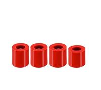 3D Printer Parts High Temperature Silicone Solid Spacer Hot Bed Leveling Column For CR-10/ CR10S -3(Red 16mm and 18mm,1 Set)