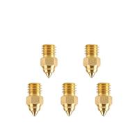 3D Printer Parts Hotend Extruder Brass Nozzles For CR-6 SE/Ender-3 Series/Ender 5 Series Ender 3 S1(Full-size 5pcs)