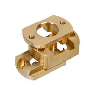 3D Printer Parts Oldham Coupling Ender 3 V2 CR10 CR10S Pro T8 Screw Coupler Z-Axis 8mm Brass Lead Screw Hot Bed(1pcs)