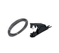 3D Printer Parts PTFE Tube Extruder 1.75mm ID2.5mm OD4mm(GY 1M with Cutter)