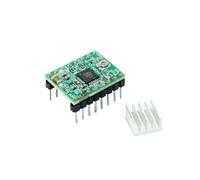 3D Printer Parts StepStick A4988 DRV8825 Stepper Motor Driver With Heat Sink(A4988 green)
