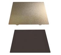 3D Printer Platform 430x430mm Optional Flexible Printing Bed with Double Texture for 3D Prints Easy Model Removal