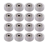 3D Printer Polycarbonate Pulley Transparent Rustproof Robust Bearing Pulley Wheel Anet E16 ET4 16Pcs