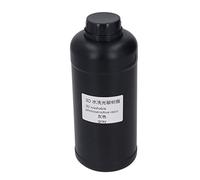 3D Printer Resin 1000ml High Strength Water Washable Photopolymer Resin, Light Curing LCD DLP Resin with Fast Cure and Low Shrinkage for Models and Garage Kits (Gray)