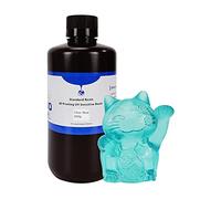 3D Printer Resin High Hardness Toughness UV Curing 500g Accurate Printing for Architecture (Transparent Blue)