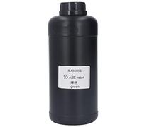 3D Printer Resin Photopolymer Curing Low Shrinkage High Toughness 1000ml, Fast Curing Printing Resin for Large Model Accuracy with Excellent Tensile Strength (Green)