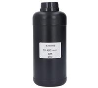 3D Printer Resin Photopolymer UV Curing Low Shrinkage High Toughness 1000ml for Large Model Printing (Gray)