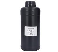 3D Printer Resin Photopolymer UV Curing Low Shrinkage High Toughness 1000ml for Large Model Printing (White)