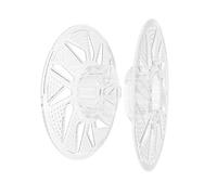 3D Printer Reusable and Removable Filament Spool, Clear Transparent Plastic Reusable Spool Fit for Bambu Lab 1.75mm PETG,PLA,ABS,TPU Refill 1kg (Filament Not Include)