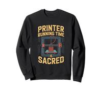 3D Printer Running Time Is Sacred Maker Sweatshirt