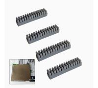 3D Printer Silicone Nozzle Wiper for Bambu Lab A1 Mini Silicone Nozzle Brush Replacement Cleaning Tool Compatible with Bambulab A1mini 3D Printer Nozzle Cleaning Kit 4pcs (NOT for Bambu A1)