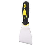 3D Printer Spatula Removal Tool with Rounded Edges for Sticker, High Hardness Stainless Steel Shovel - Ideal for 3D Printer Enthusiasts - Black