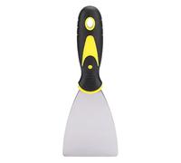 3D Printer Spatula Removal Tool with TPR Rubber Handle for Precise 3D Print Removal, Ideal for Printer Enthusiasts, Black