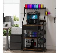 3D Printer Stand w/Filament Storage,3D Printer Table Filament Storage Rack