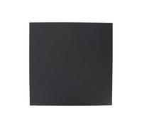 3D Printer Sticker, High Temperature Resistance Hot Bed Sticker, Prevent Warped Edge with Additional Adhesion, Magnetic Bed Sticker for ABS PLA HIPS Filaments, Black Plastic 3D Pri (300 * 300mm)