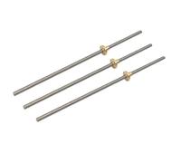 3D Printer T10Lead screw left rhread Thread 10mm lead 2mm 4mm 8mm 10mm 12mm 14mm length 100mm to 600mm(350mm)