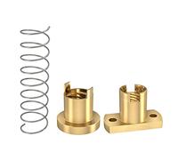 3D Printer T8 Brass Screw Rod Nut Anti-Backlash Anti-Gap For 3 Printers 2mm 2mm/4mm/8mm