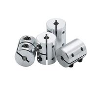 3D Printer T8 Lead Screw Rigid Shaft Coupler Clamp Stepper Servo Motor Coupling D20L25 5x8 5Pcs(D20L25-6.35X6.35)