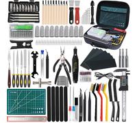 3D Printer Tool Kit, 202 Pcs 3D Printer Accessories Includes Deburring Tool, Removal Tools, Digital Caliper, Cutting Mat, Carrying Case, 3D Printing Tool Kit for Finishing, 3D Print Removing, Cleaning